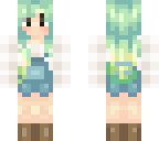 ombre green