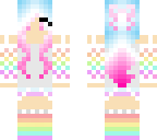 pastel summer girl