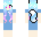 pjs pastel wolf girl