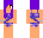 purple beach babe