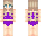 purple bikini