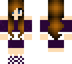 purple dress girl