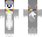 rainbow collar dog