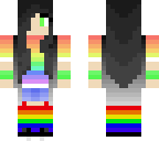 rainbow girl