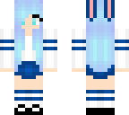 school bunny skin
