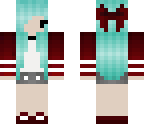 teal and red tomboy