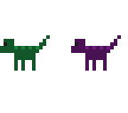 two  dinosaurs