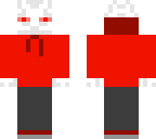 white enderman red jacket