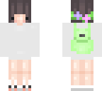 white sweater