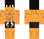 aaron in swim trunks