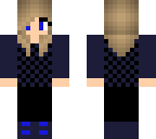 blonde and blue