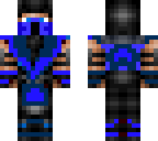 blue man