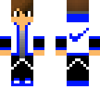 blue nike teen