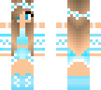 blue summer girl