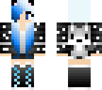blue wolf girl