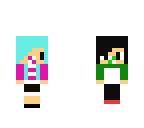boy and girl chibi edit