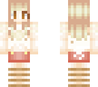 casual blonde girl
