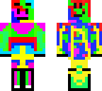 colourful derp face