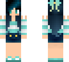 cute blue girl