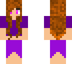 cute girl in purple