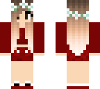 cute girl red