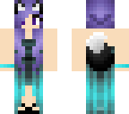 dress and new hairstyle