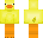 duck with headphones