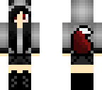 eddited goth wolf girl