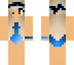 edit of a girl in a swimsuit