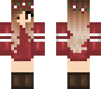 emma did this and its a red sweater girl