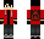 kid with maroon backpack