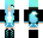 light blue fox girl