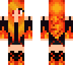 little ella as lava girl edit