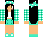 mint summer girl