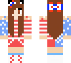 new years panda girl or 4th of july panda girl