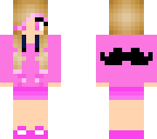 pink sheep girl