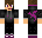 purple gamer boy