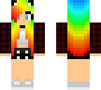 rainbow girl