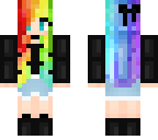 rainbow girl