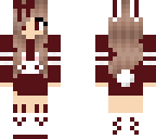 red bunny girl