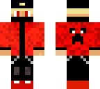 red kid mask