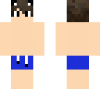 swimming person