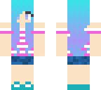 teal hair