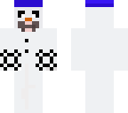 the snowman from fnaf world