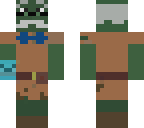 turquoice skull zombie