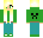 blonde creeper-hoodie girl