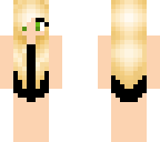 blonde haired girl with swimsuit