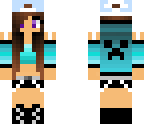 blue creeper girl