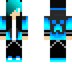 blue creeper girl