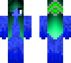 blue girl